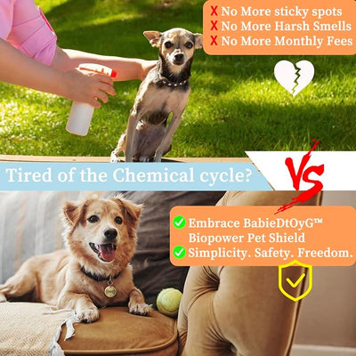 Shield Tag, Natural Flea & Tick Prevention Repellent Collar Pendant for Dogs & Cats –12-Month Water-Resistant Biomass Energy– Gift Ready (One Size- 2packs)