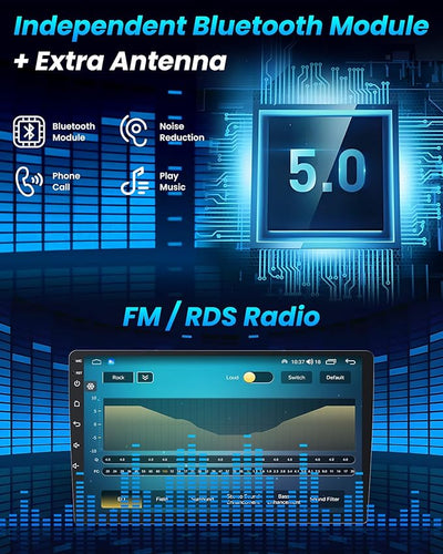 Car Radio for Ford F150 2009-2014: [4Core 64G ROM] 9 inch 1280 * 800 Touch Screen Stereo Head Unit with Wireless Carplay Android Auto GPS Bluetooth WiFi SWC FM RDS Mirror Link Backup Camera