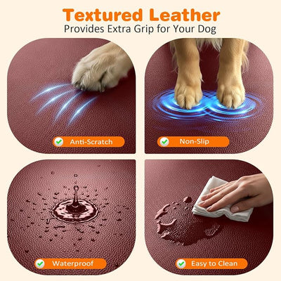 URPOWER Dog Car Seat Cover for Pets 100% Waterproof Seat Cover Hammock 600D Heavy Duty Scratch Proof Nonslip Durable Soft Back Seat Covers for Cars Trucks and SUVs