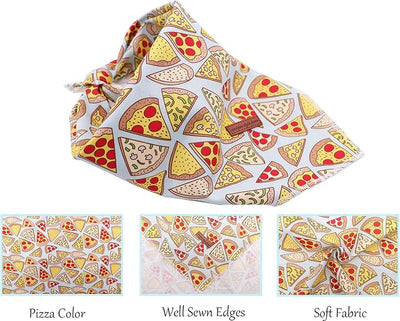 Unique Style Paws Dog Bandanas 1PC Washable Cotton Triangle Dog Scarfs for Small Medium Large Dogs and Cats-NewHLG-L