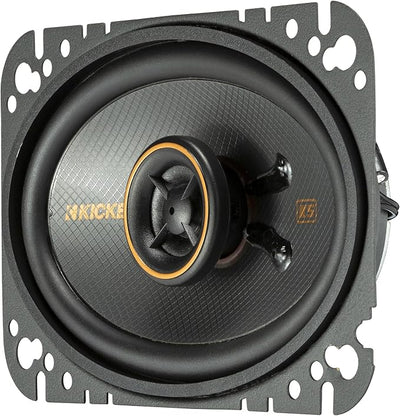 KICKER 51KSC4604 KS-Series 4x6 Coaxial Speakers with .5" tweeters, 4-Ohm, Pair