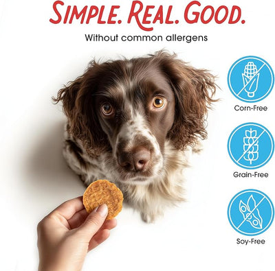 Farmland Traditions Dogs Love Chicken Jerky Dog Treats with Only 3 Ingredients and No Fillers, 6 Ounce Bag
