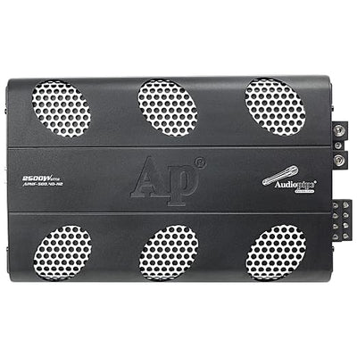 Audiopipe 2500 Watts Full Range Class D Mosfet Amplifier (APHF-500.4D-H2), 4-Point Protection System, 2 Ohm, BTL Mode