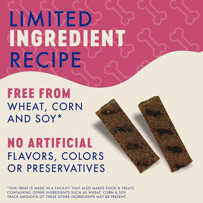 Finley's Turkey Griller Strips for Dogs, Jerky-Style Dog Treats with Real Ingredients for All Breeds and Sizes, 14.5oz, 1 Pack