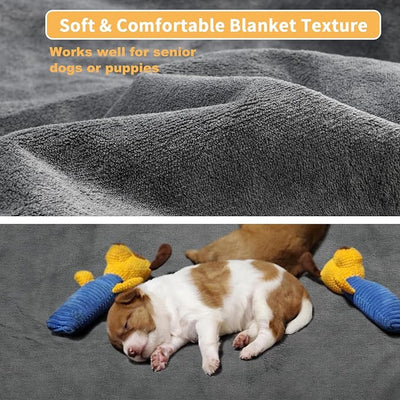 Washable Pee Pads for Dogs 72x72: 4-Layer Extra Large Reusable Puppy Pad Non-Slip Backing, Waterproof Dog Pee Pad Washable for Potty Training, Playpen, Senior Dogs, Whelping, Incontinence