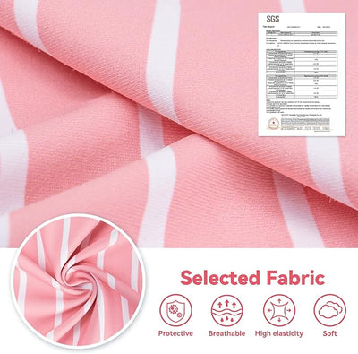 cyeollo Dog Surgery Recovery Suit, Surgical Suit for Female Male Dogs, Soft Dog Onesie, Spay Neuter Body Suits, E-Collar & Cone Alternative, Anti-Licking Wound, Puppy Clothes for Small Dogs, Stripes L