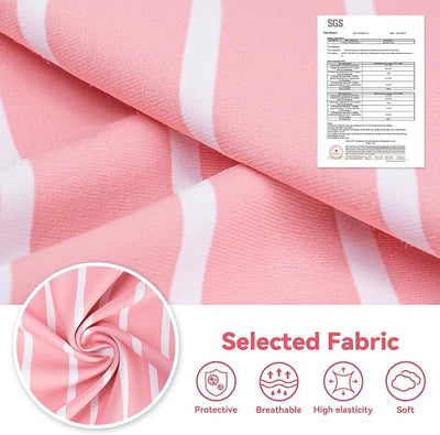 cyeollo Dog Surgery Recovery Suit, Surgical Suit for Female Male Dogs, Soft Dog Onesie, Spay Neuter Body Suits, E-Collar & Cone Alternative, Anti-Licking Wound, Puppy Clothes for Small Dogs, Stripes S