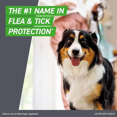 FRONTLINE Plus Flea & Tick Spot Treatment for X-Large Breed Dogs 89-132 lbs. (Red) Count of 8