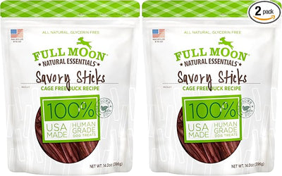 Full Moon Essential Duck Savory Sticks 14.0 oz (Pack of 2)