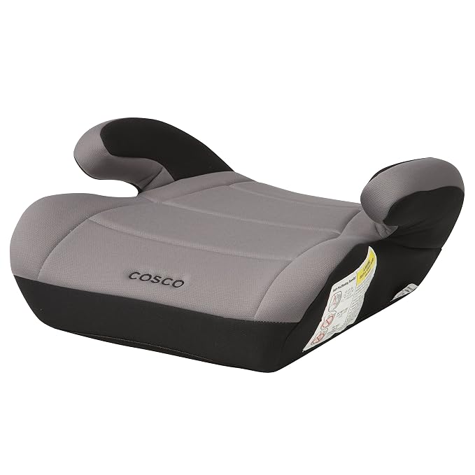 Cosco Topside Backless Booster Car Seat, Lightweight Booster Seats for Cars 40-100 lbs, Backless Booster Seat for Car, Leo