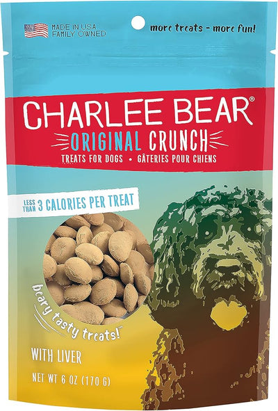 Charlee Bear Dog Treat, 6-Ounce, Liver