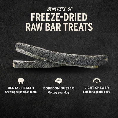 Vital Essentials Freeze-Dried Raw Salmon Skin Dog Treat & Natural Chew, 3-Pack | Single Ingredient Dog Treat for Light Chewers | Made in USA