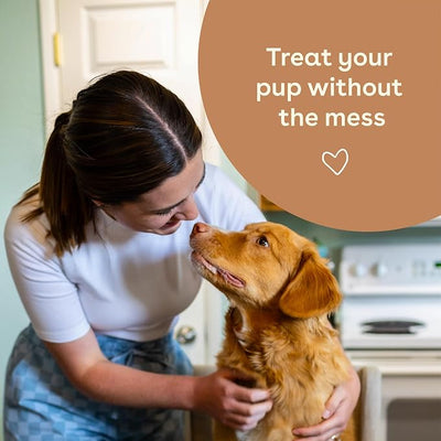 Pupford Peanut Butter Crunchies, All-Natural, Human-Grade Crunchy Treat for Dogs & Puppies (8 oz)
