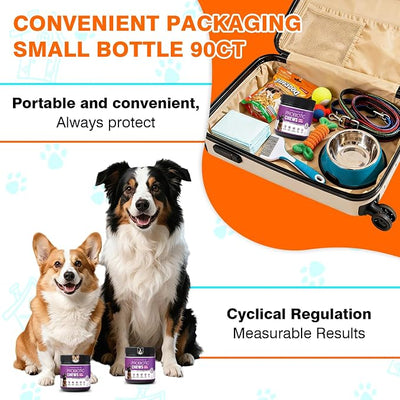 Probiotics for Dogs Dog Probiotics for Digestive Health Probiotic for Dogs Gut Health Itchy Skin Dog Probiotics for Diarrhea Dog Constipation Relief Gas for Dogs Immune Support Chicken Flavor 90ct