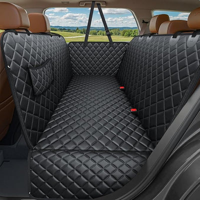URPOWER 900D Heavy Duty Scratch Proof Dog Car Seat Cover for Pets 100% Waterproof Seat Cover Hammock Nonslip Durable Soft Back Seat Covers for Cars and SUVs