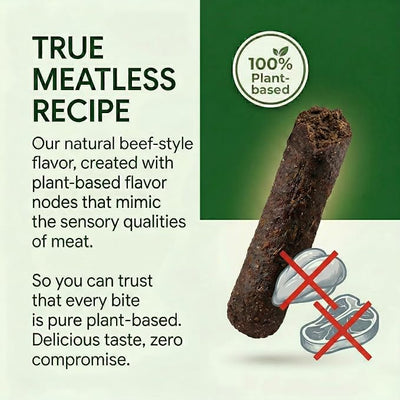 Hypoallergenic Healthy Dog Treats: Plant-Based Vegetarian Dog Snacks w/ Kelp, Sweet Potato, Chia, Flaxseed, Coconut Oil for Skin & Coat, Grain & Gluten-Free Vegan Protein Dog Treats Training, 5 oz