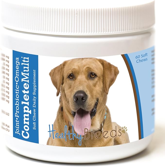Healthy Breeds Labrador Retriever All in One Multivitamin Soft Chew 60 Count