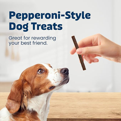 Blue Buffalo Beef Stix Pepperoni-Style Dog Treats, Soft & Meaty Dog Snacks Made in the USA with Real Beef & Natural Ingredients and Enhanced with Vitamins, Minerals, & Other Nutrients, 13 oz.