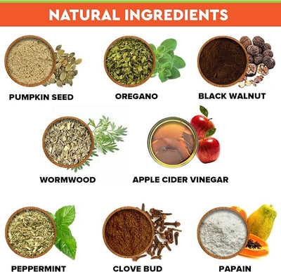 Herbal Cleanse for Dogs and Cats - Intestinal Defense with Wormwood & Black Walnut - Homeopathics Parasites & Toxins for Dogs & Cats - Healthy Gut - Puppy & Kitten - All Breeds - US Made - 2fl.oz