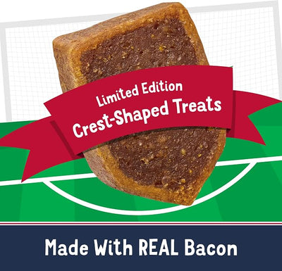 Beggin’ U.S. Soccer Crest-Shaped Treats for Dogs Made with Real Bacon - 40 oz. Pouch