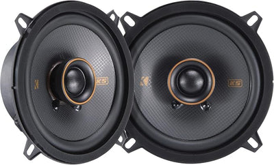 KICKER 51KSC504 KS-Series 5.25" Coaxial Speakers with .75" tweeters, 4-Ohm, Pair