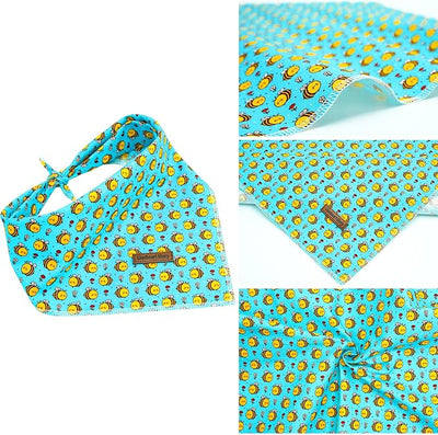 Lionheart glory St. Patrick's Day Dog Bandana Dog Kerchief 1 Pack Washable Soft Comfortable Dog Scarf, Square Adjustable Girl or Boy Dog Bandanas for Medium Large Dogs