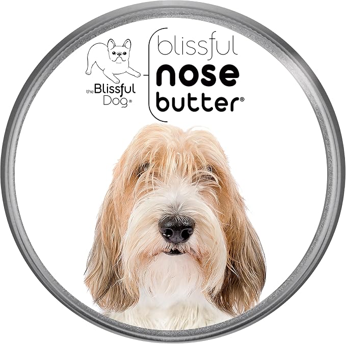 The Blissful Dog Petit Basset Griffon Unscented Nose Butter - Dog Nose Butter, 4 Ounce