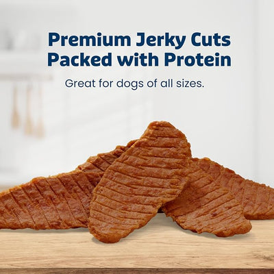 Blue Buffalo True Chews Chicken Premium Jerky Cuts Natural Dog Treats, Real Meat Dog Snacks, Healthy Reward or Training Treat, Made in the USA with Real Chicken & Natural Ingredients, 22 oz.