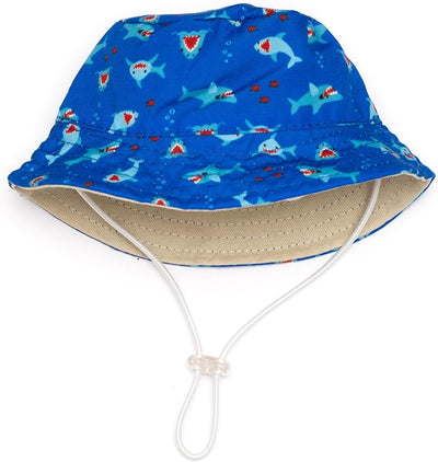 THE WORTHY DOG Buffalo Chomp Hat for Dogs – Lightweight Pet Sun Hat with Adjustable Chin Strap, Soft Brim & Bright Colors - Blue, Medium