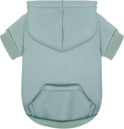 Paiaite Small Dog Hoodie Sweater: Winter Sweatshirt Pet Coat with Pockets, Hat & Leash Hole for Puppy Doggie Chihuahua, Small-Medium Dogs (Boy & Girl) – All Weather Wear Cyan S