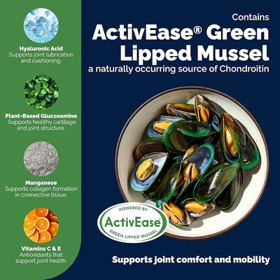 YuMOVE Senior Dog Joint Supplement, Advanced Vet Strength with ActivEase Green Lipped Mussel - Glucosamine for Dogs, Hyaluronic Acid & Omega 3, Senior Joint Support (Advanced Strength, 120ct Chew)