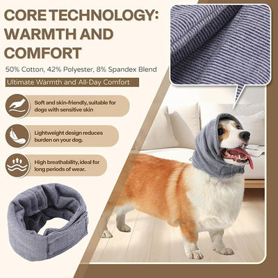 Dog Head Ear Warp Relief Ear Muffs Noise Protection