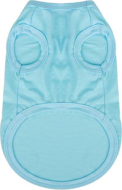 Expressive Pet Vest: Sleeveless Dog Shirt with 'I Love My Daddy' Slogan, Ideal for Chihuahuas, Poodles, Yorkies, and More Adorable Design, Ultimate Comfort, Easy Maintenance! Light Blue X-Large