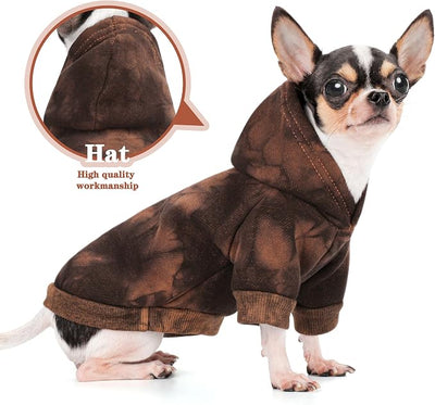 Vibrant Dog Hoodie with Convenient Leash Hole – Stylish and Cozy Sweatshirt for Small, Medium, and Large Dogs, Perfect for Walks, Casual Outings, and Everyday Comfort.Orange XXL