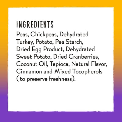 Charlee Bear Crunchy Dog Training Treats, Low Calorie (3 Kcal), Grain Free Natural Mini Treats for Puppies, Small, Medium & Large Dogs, USA Made, Turkey, Sweet Potato & Cranberry Flavor 8oz (2-Pack)