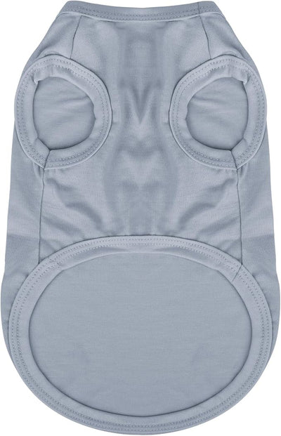 Expressive Pet Vest: Sleeveless Dog Shirt with 'I Love My Daddy' Slogan, Ideal for Chihuahuas, Poodles, Yorkies, and More - Adorable Design, Ultimate Comfort, Easy Maintenance! Gray Large