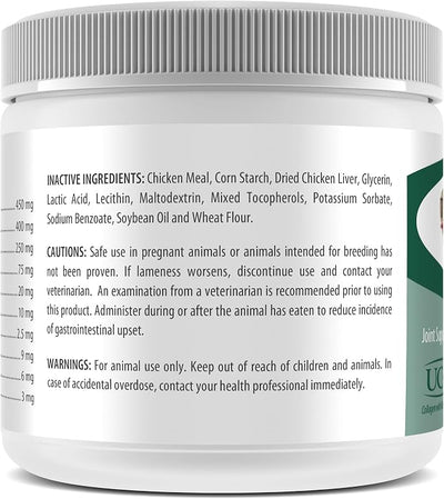 TRP-Tri-COX Soft Chews for Dogs, Hip & Joint Support Supplement with Glucosamine, MSM, UC-II Collagen & Omega-3s, Mobility & Joint Health Support, 60 Soft Chews