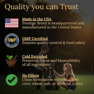 Cane Corso Multivitamins, 90 Count, Made in the USA with Real Bacon.