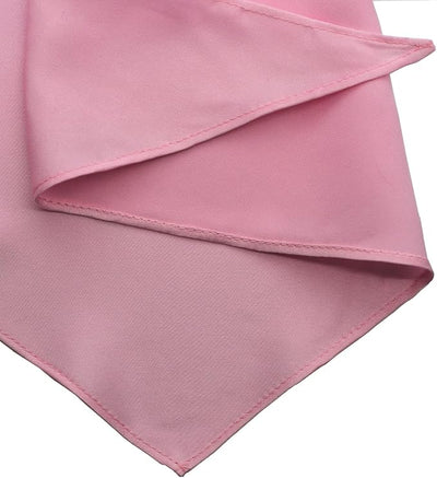 1 Pack Pink Dog Bandana Blank Polyester Dog Scarf for Small Girl Dogs