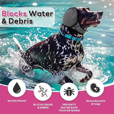 Dog Ear Muffs Noise Protection, Comfortable, Stress-Reducing Design, Perfect for Noise Reduction, Water Protection & Anxiety