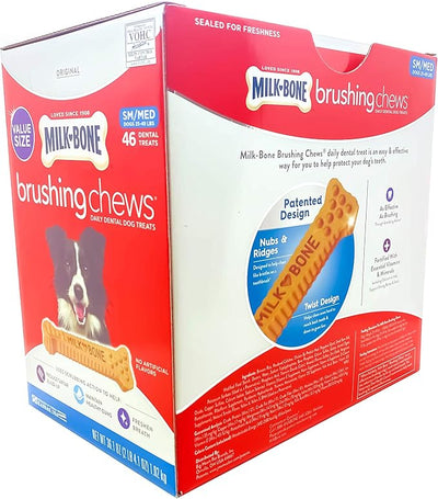 Brushing Chews® Daily Dental Treats – Small/Medium
