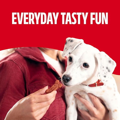 Milk-Bone Soft & Chewy Dog Treats, Made with Real Beef & Filet Mignon, 5.6 Ounce Pouch (Pack of 10)