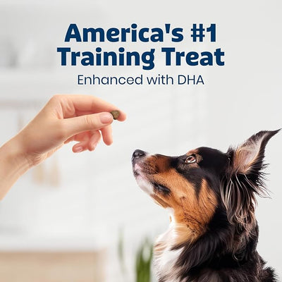 Blue Buffalo Bits Chicken Soft & Chewy Dog Treats, Bite-Sized for Training, Made with Real Chicken & Enhanced with DHA, Heart-Shaped Dog Treats, Made in the USA with Natural Ingredients, 19 oz.
