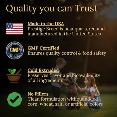 Weimaraner Multivitamins, 90 Count, Made in the USA with Real Bacon
