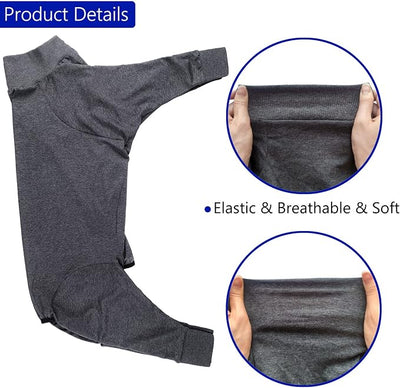 kzrfojy Dog Recovery Suit for Dogs After Surgery Female Male Medium Large Dog Neuter Spay Onesie for Shedding Prevent Licking Surgical Wound Dog Cone Alternative