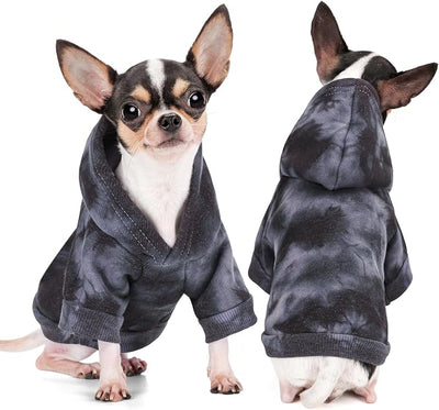 Vibrant Dog Hoodie with Convenient Leash Hole – Stylish and Cozy Sweatshirt for Small, Medium, and Large Dogs, Perfect for Walks, Casual Outings, and Everyday Comfort.Purple M