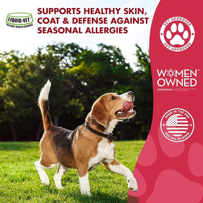 K9 Itch & Allergy Advanced Formula, AntiItch & Allergy Support with Omega3s Fish Oil, MSM, Vitamin E, and Hyaluronic Acid Dog Care Essentials for Dry, Sensitive Skin