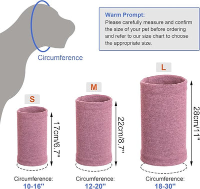 Rbenxia Dog Ear Cover Hoodies - Noise Protection Ear Muffs Headband Scarf (Pink, Large)