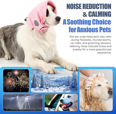 Dog Calming Hoodie, Reducing Noise Wrap, Dog Ear Muffs Noise Protection