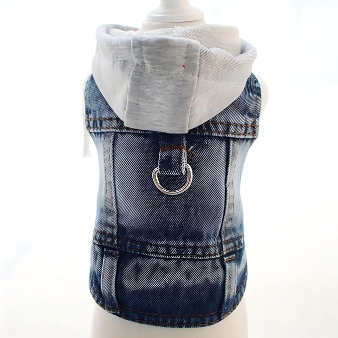 Puppy Harness Jacket for Small Dogs - Breathable Soft Dog Clothes with D-Ring for Leash, Lightweight Comfort Vest for Small Breed Puppies, Cats
